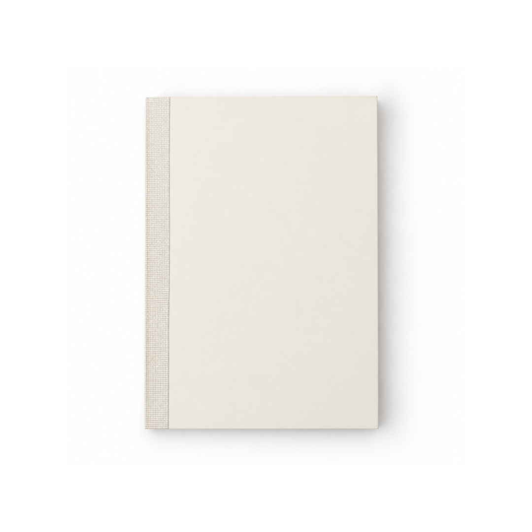 Linjeret papirindsats fra Deskneat til lædernotesbog
