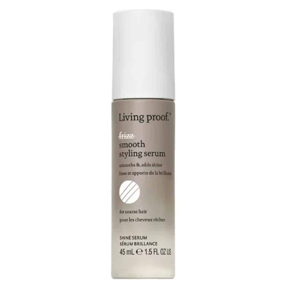Living Proof No Frizz Smooth Styling Serum, glattende hårserum i 45 ml flaske