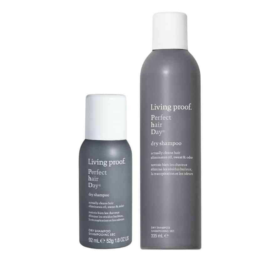 Living Proof Perfect Hair Day Dry Shampoo, to flasker på 198 ml og 92 ml