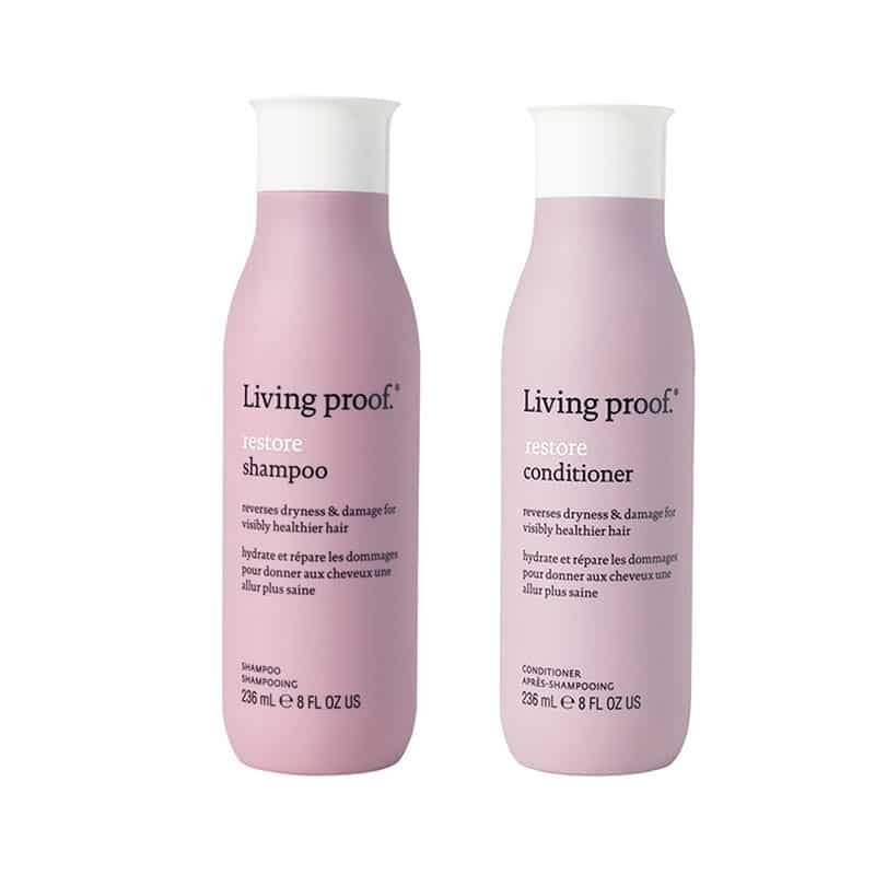 Living Proof Restore shampoo og conditioner, to flasker à 236 ml i samme sæt