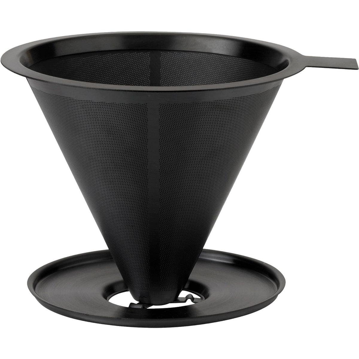 Stelton Nohr slow brew kaffetragt i black metallic