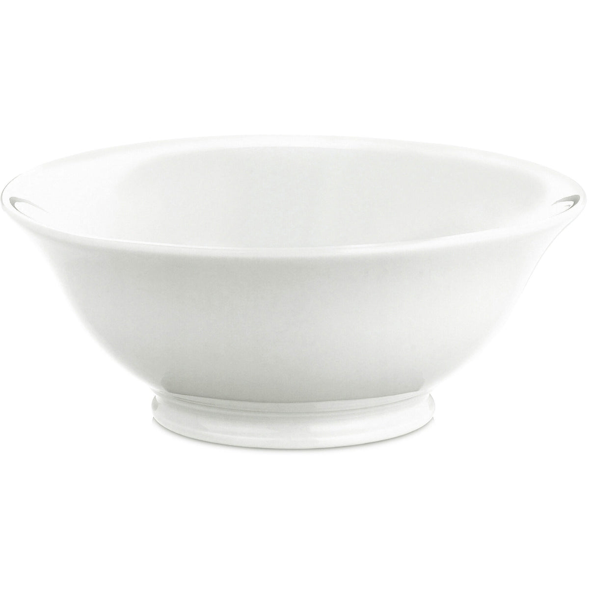 Hvid Pillivuyt salatskål nr. 8, 1,35 liter og 22 cm i diameter