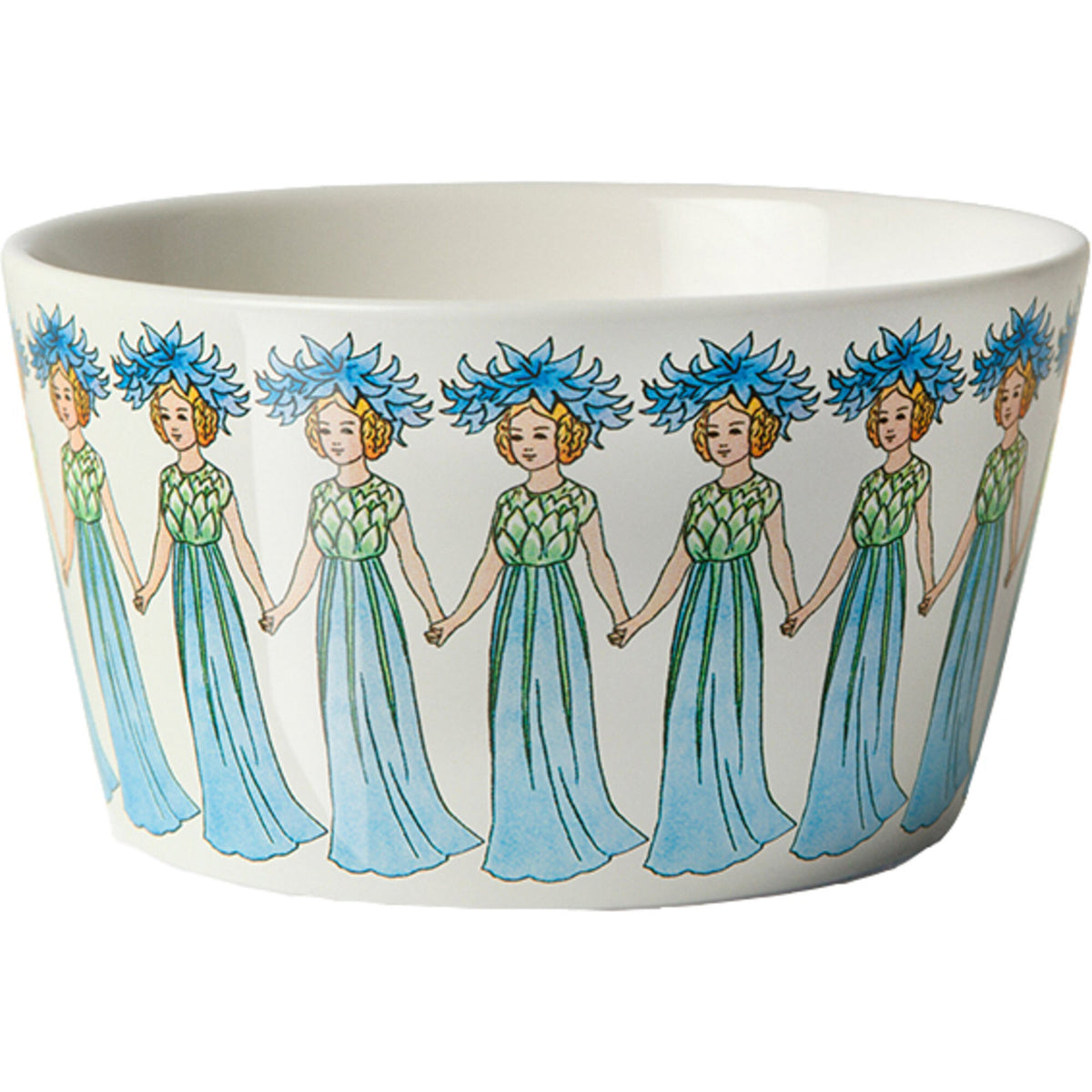 Skål Cornflower fra serien Elsa Beskow af Design House Stockholm i benporcelæn