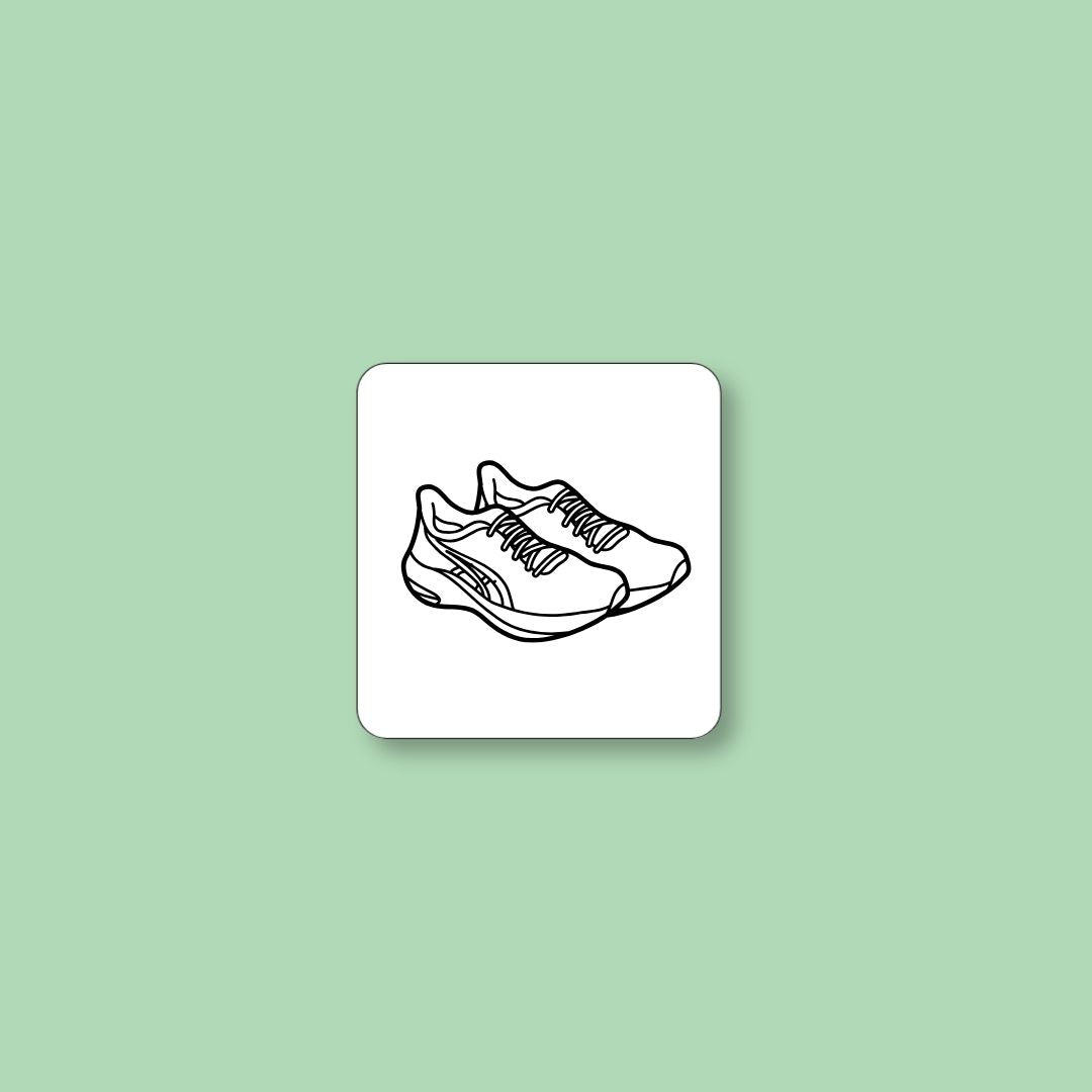 ToDoodle pictogram med motivet Løb til familiens ugeplan