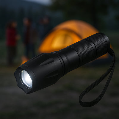 Lommelygte LED (vandtæt & stødsikker) m/5 funktioner