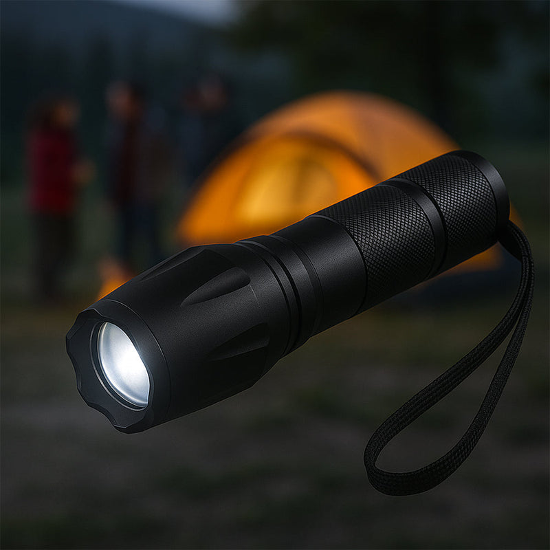 Lommelygte LED (vandtæt & stødsikker) m/5 funktioner