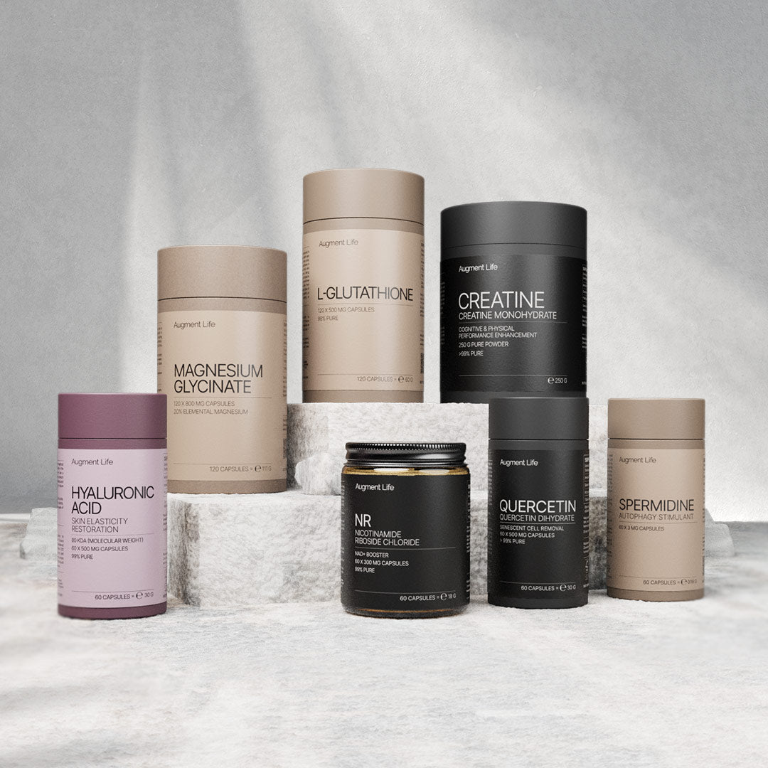 Augment Life DK Longevity Bundle + kosttilskudspakke til to måneder