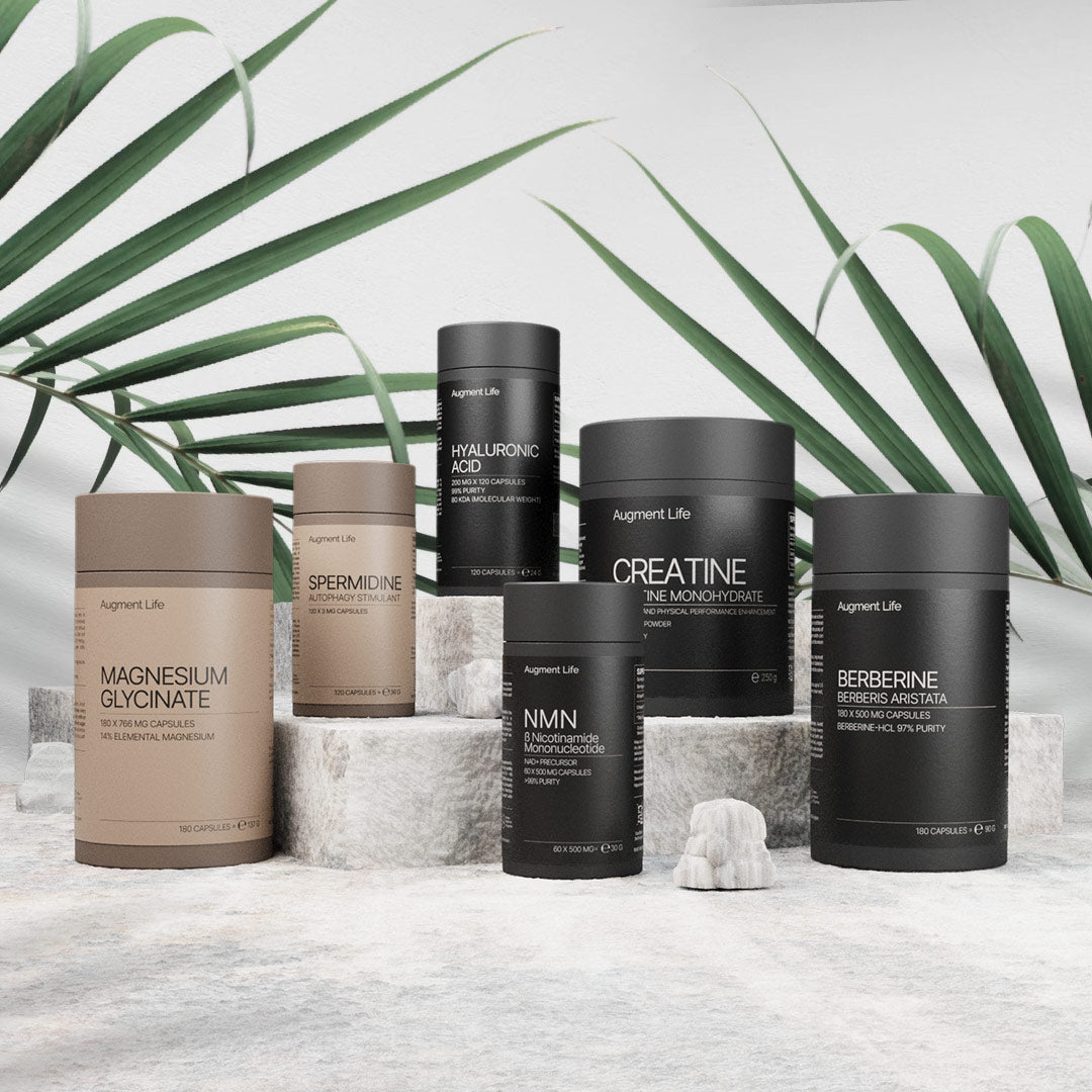 Augment Life Longevity Starter Bundle med fire kosttilskud