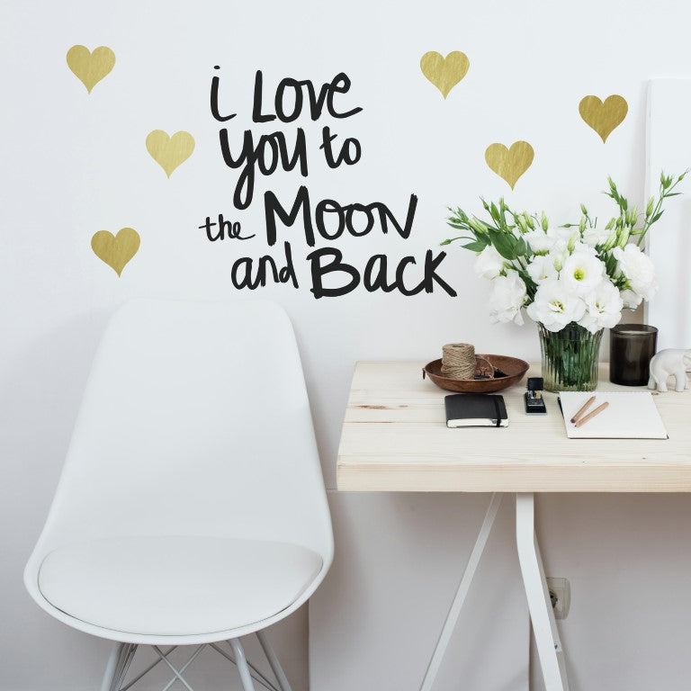 Se Love you to the moon Wallstickers ✔ Kæmpe udvalg i Roommates - Køb online på udsalg og tilbud lige nu ✔ Billig fragt og hurtig levering - Varenummer: MMAction-216043 og 34878284583 på lager - Udsalg på Wallstickers til børneværelset Spar helt op til 57% - Over 739 kendte mærker på udsalg