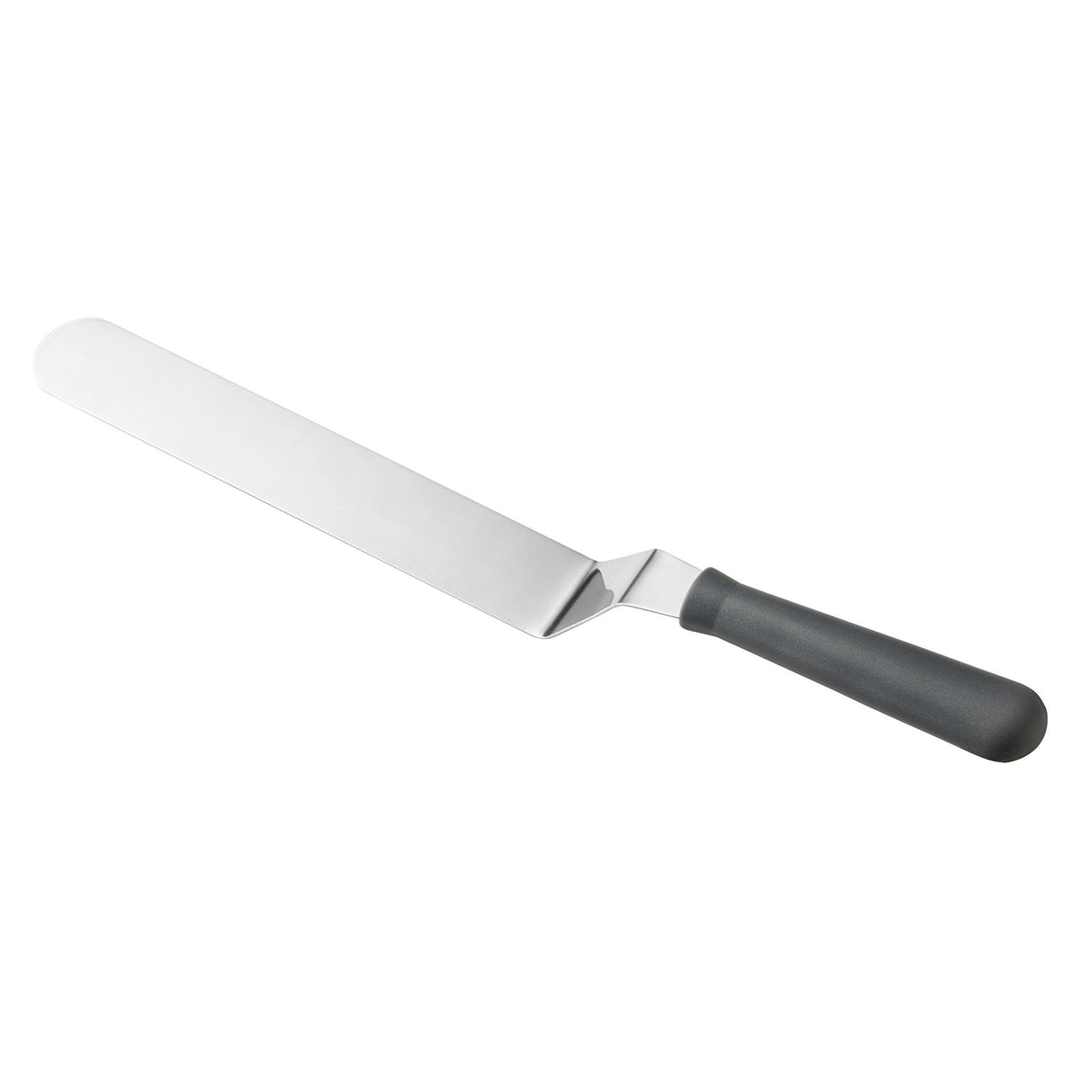 Dorre Cookie vinklet paletkniv på 36 cm i rustfrit stål med plasthåndtag