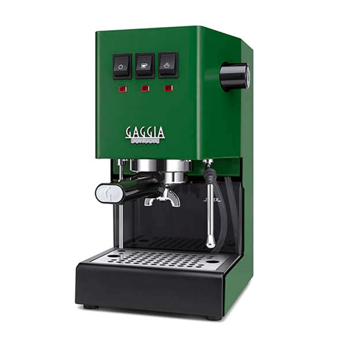 Grøn Gaggia Classic E24 espressomaskine