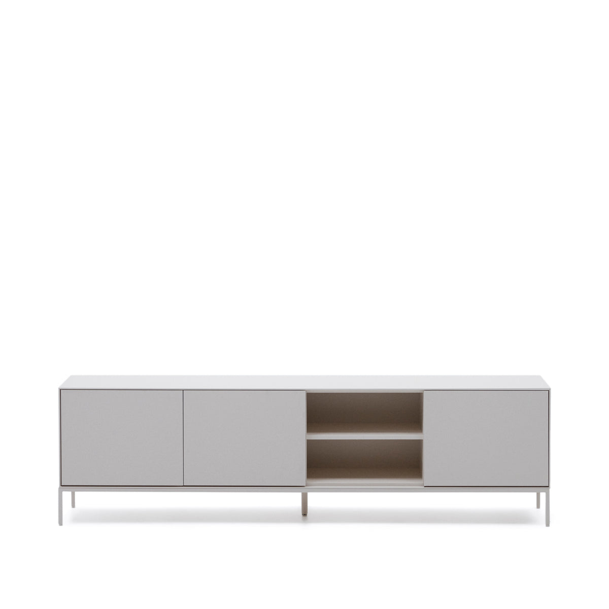 Se KAVE HOME Vedrana TV-bord, m. 3 låger og hylde - hvid MDF og stål (195x40) ❤ Kæmpe udvalg i Kave Home - Køb online på udsalg og tilbud lige nu ❤ Meget billig fragt og hurtig levering: 1 - 2 hverdage - Varenummer: Boboonline-110129 og barcode / Ean: 8433840878461 på lager - Udsalg på Møbler,Borde,TV-Borde,
Møbler,
Borde,
Hvide TV-Borde,
Dagligstue,
Borde til stuen, Spar op til 51% - Over 785 kendte brands på udsalg