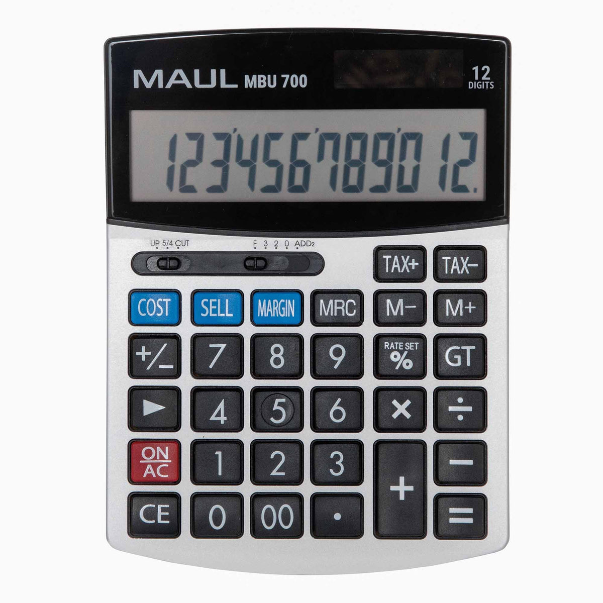MAUL regnemaskine MBU 700 med 12-cifret display