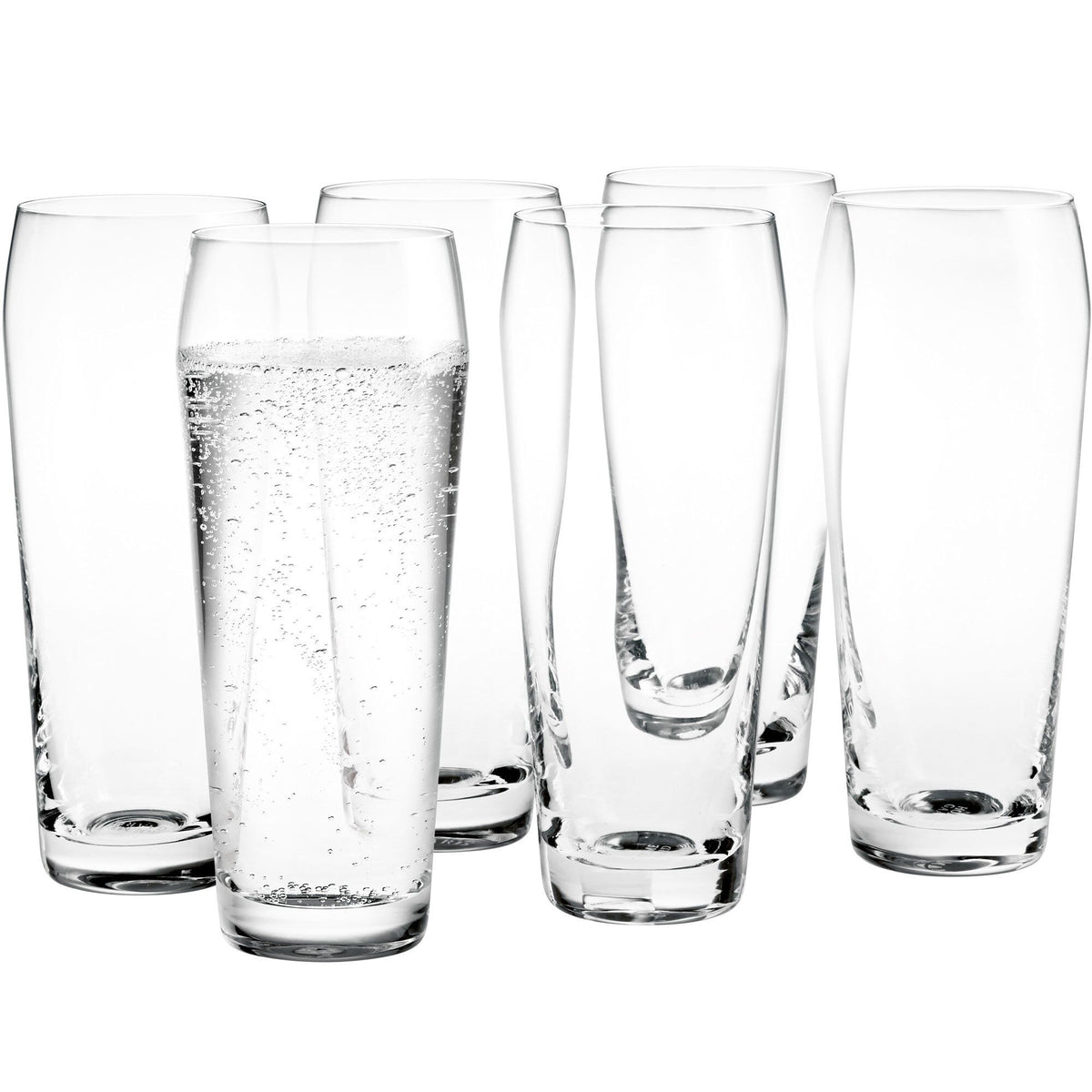 Holmegaard Perfection vandglas på 45 cl i klart glas, sæt med seks