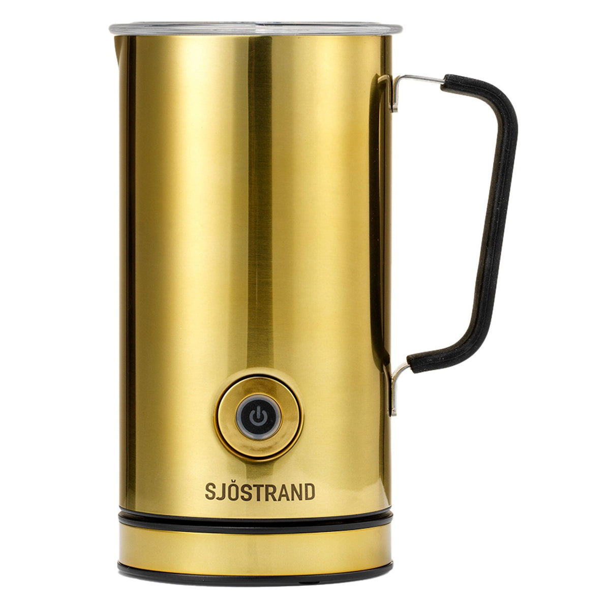 Mælkeskummer i messing fra Sjöstrand Coffee