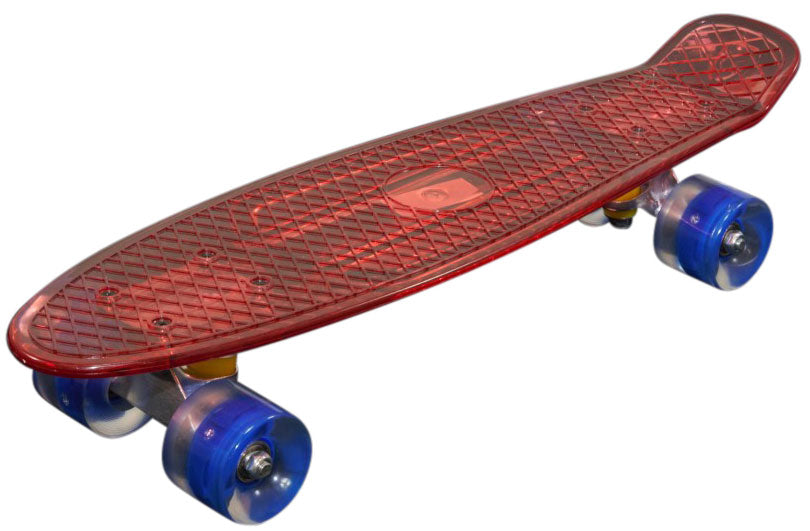 Se MCU-Sport Rød Transparent LED Skateboard m/LED Lys + ABEC7 ✔ Kæmpe udvalg i MCU-Sport - Køb online på udsalg og tilbud lige nu ✔ Lav fragtpris og hurtig levering - Varenummer: MMAction-12435 og 5712548124357 på lager - Udsalg på Skateboards til børn Få op til 69% i rabat - Over 1.798 mærker samlet på udsalg