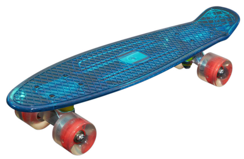 Se MCU-Sport Blå Transparent LED Skateboard m/LED LYS + ABEC7 ✔ Kæmpe udvalg i MCU-Sport - Køb online på udsalg og tilbud lige nu ✔ Super billig fragt og lynhurtig levering - Varenummer: MMAction-12434 og 5712548124340 på lager - Udsalg på Skateboards til børn Op til 61% rabat - Mere end 1.329 populære mærker på udsalg
