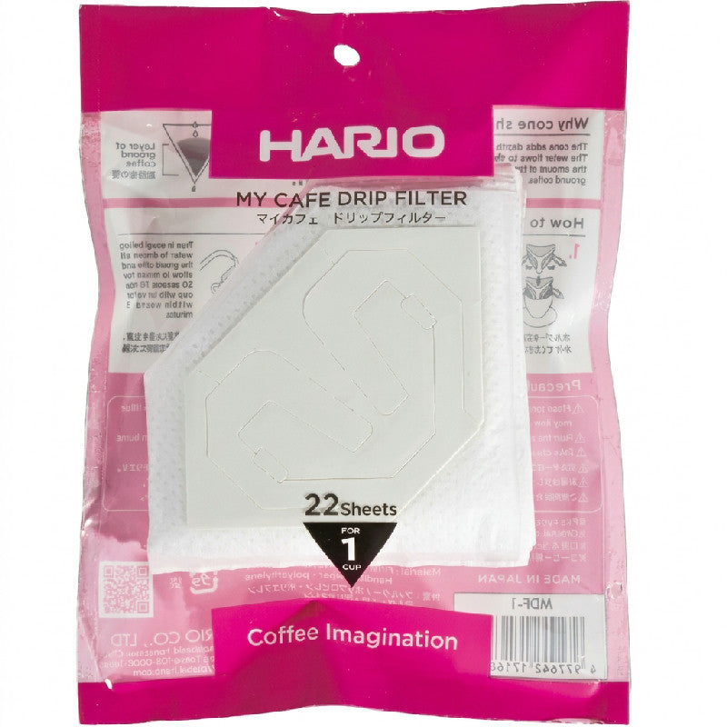 Hario My Cafe drypfilter til at brygge kaffe direkte i kruset