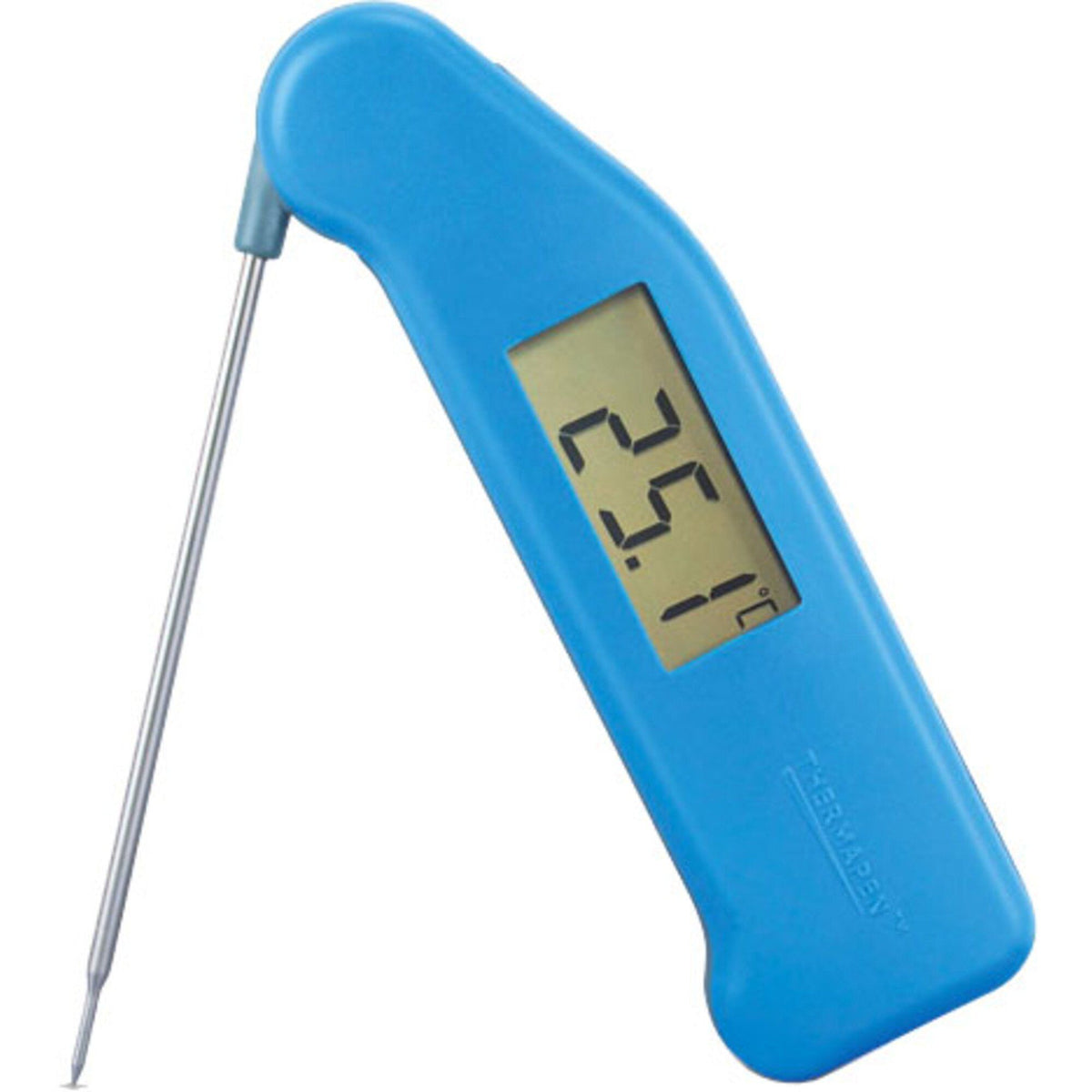 Blåt Thermapen ETI Classic køkkentermometer