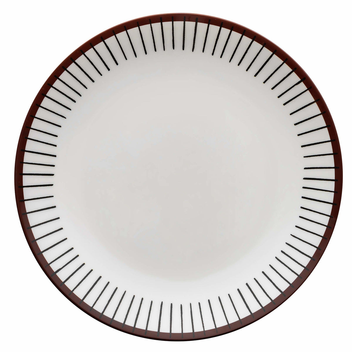 Gustavsberg Ribb tallerken på 18 cm af benporcelæn