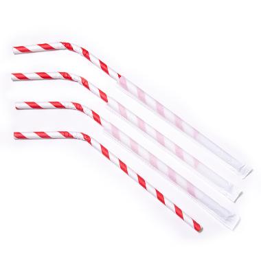 Se Sugerør Ø6x245 Mm m. Knæk Bionedbrydelig Papir Rødstribet 500 Stk. ✔ Kæmpe udvalg i Multiline - Køb online på udsalg og tilbud lige nu ✔ Lav fragtpris og hurtig levering - Varenummer: Barlife-652141 og 5710876411576 på lager - Udsalg på Barudstyr - Cocktailtilbehør - Sugerør med knæk Få op til 63% i rabat - Over 2.739 mærker på stort udsalg