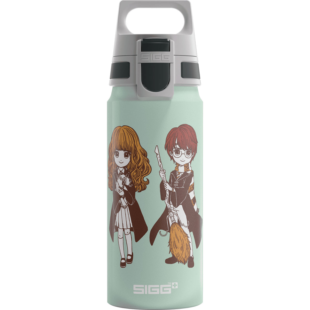 SIGG WMB ONE vandflaske på 0,6 liter i aluminium med Stand Together-design