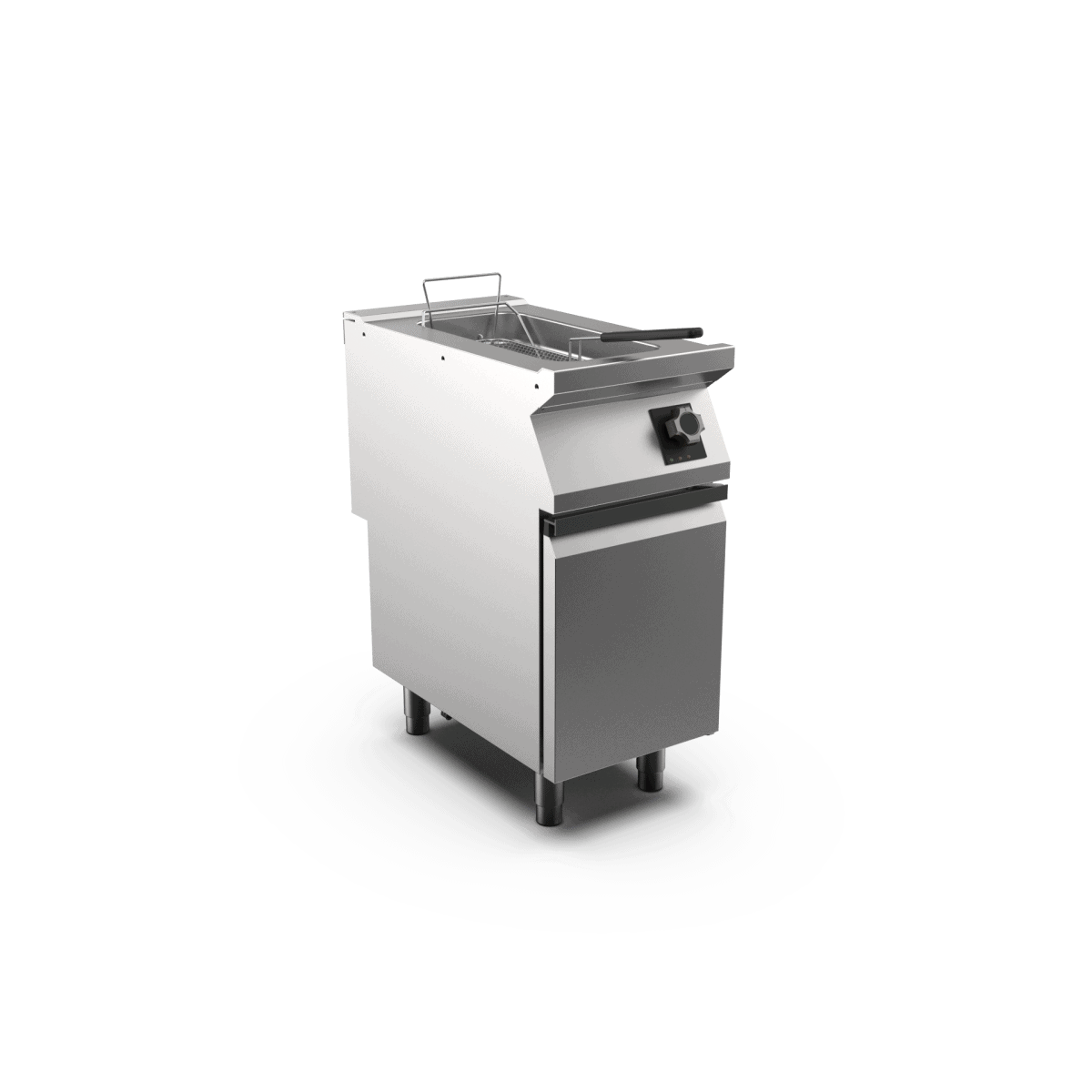 Wery FR74E15A el-friture med ét stort 15-liters kar, fritstående