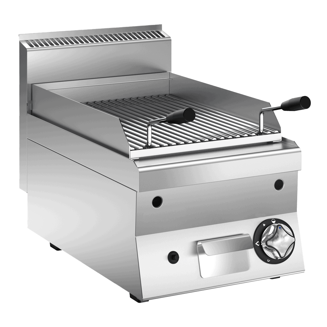Wery GPL64G kompakt gas-lavastensgrill fra 60-serien, 400 mm