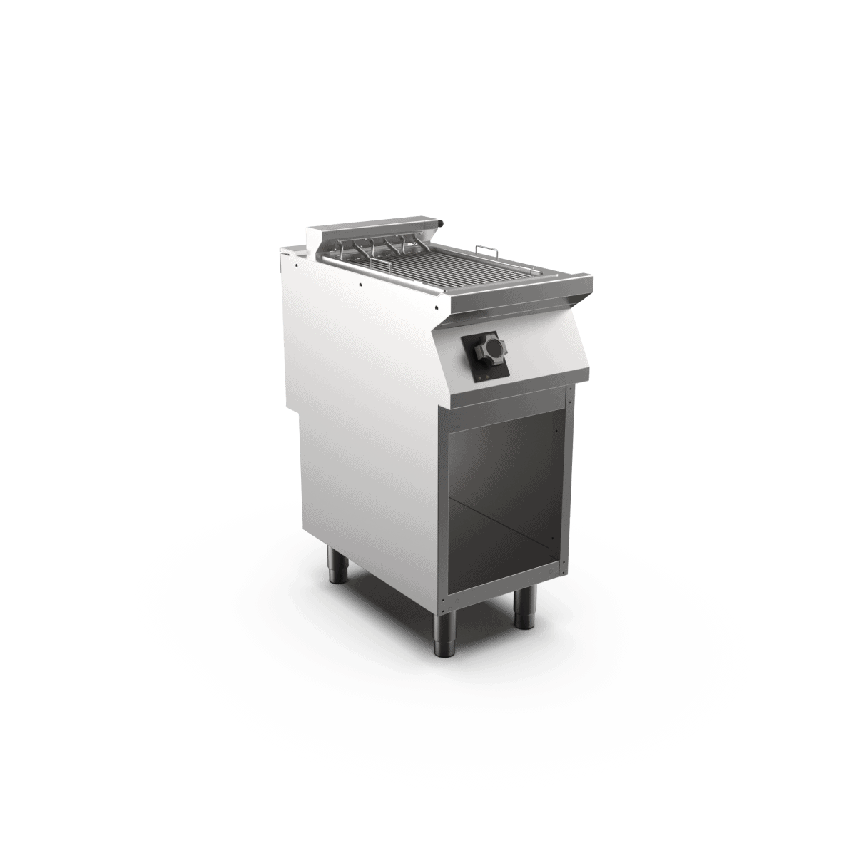 Wery GR74EG fritstående elektrisk grill på understel, 400 mm