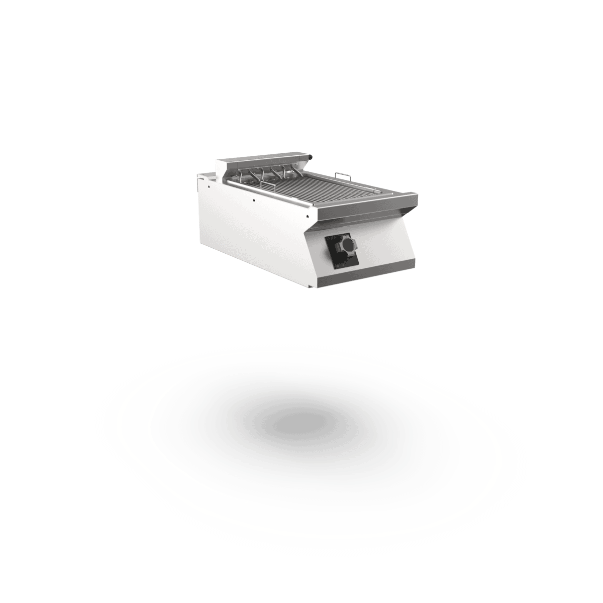 Wery GR74ET kompakt elektrisk bordgrill i 70-serien, 400 mm