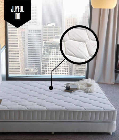 Se Madras 190 x 90 x 21 cm ''Joyfull 100'' Deluxe Spring ✔ Kæmpe udvalg i Dream - Køb online på udsalg og tilbud lige nu ✔ Billig fragt og hurtig levering - Varenummer: MMAction-183006 og 5712548183002 på lager - Udsalg på Børne Madrasser Store besparelser – op til 71% - Store besparelser på over 2.281 mærker