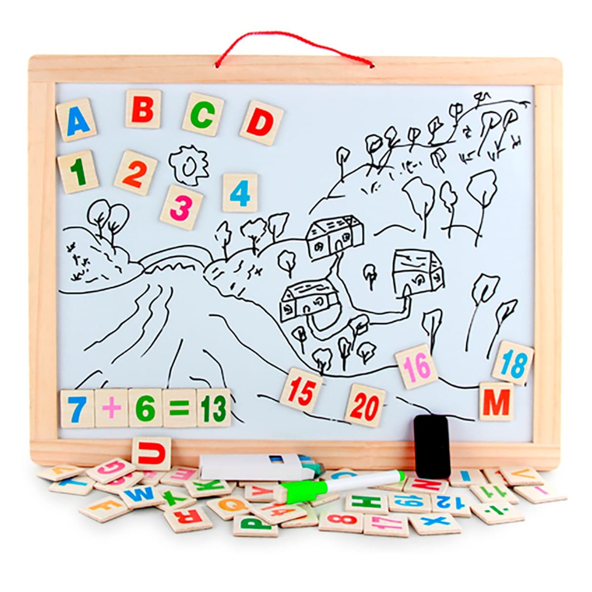 Se Tegnetavle - magnetisk whiteboard og kridttavle ✔ Kæmpe udvalg i Satana - Køb online på udsalg og tilbud lige nu ✔ Billig fragt og hurtig levering - Varenummer: Satana-78672 på lager - Udsalg på Hyben > Spar stort – op til 59% - Eksklusivt udsalg på over 2.739 brands