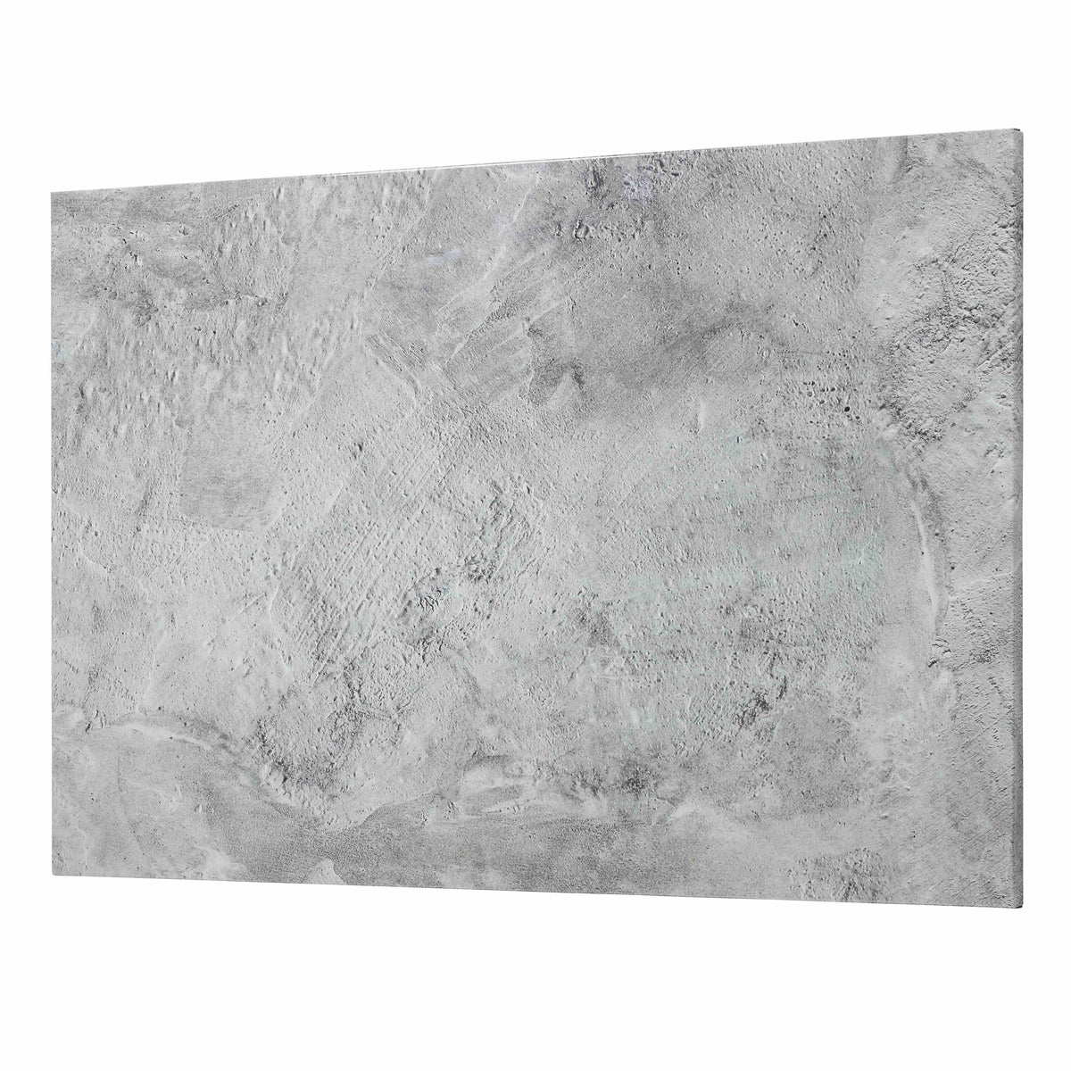 Magnetisk ståltavle 40 x 60 cm med råt betonlook på væg