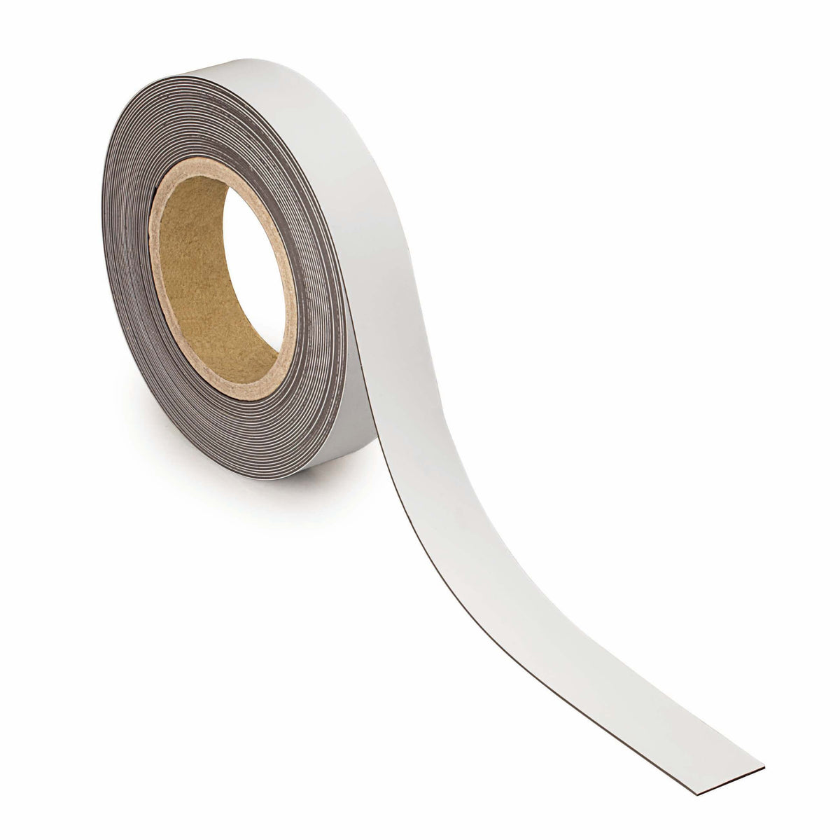 Hvidt magnetbånd, 30 mm, med skrivbar overflade