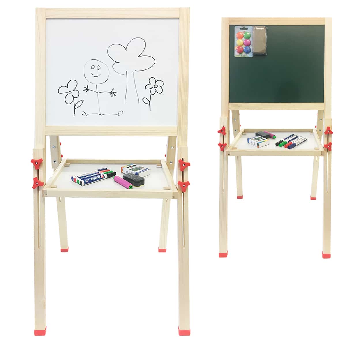 Se Børnestaffeli med kridttavle & whiteboard ✔ Kæmpe udvalg i Satana - Køb online på udsalg og tilbud lige nu ✔ Hurtig levering til lave fragtpriser - Varenummer: Satana-5008 på lager - Udsalg på Personlig pleje > Op til 63% rabat - Mere end 1.329 populære mærker på udsalg