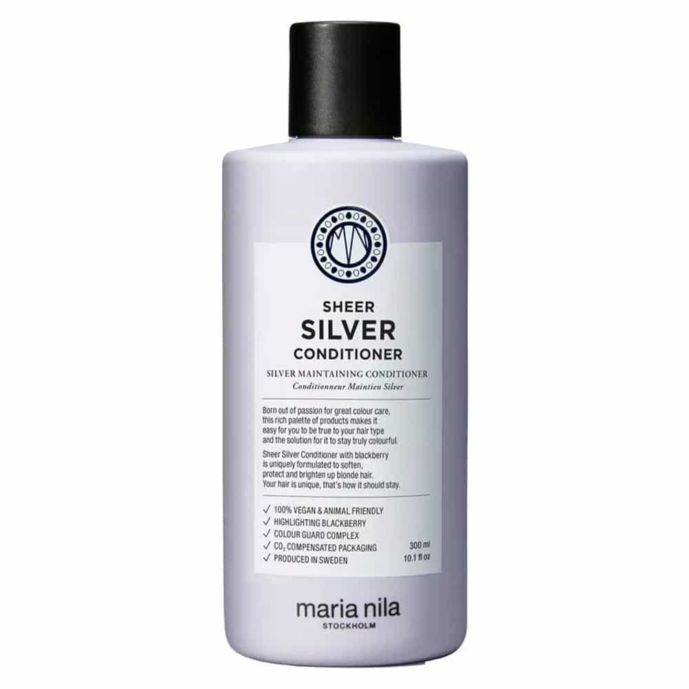 Maria Nila Sheer Silver Conditioner, 300 ml tonende balsam til blondt og gråt hår