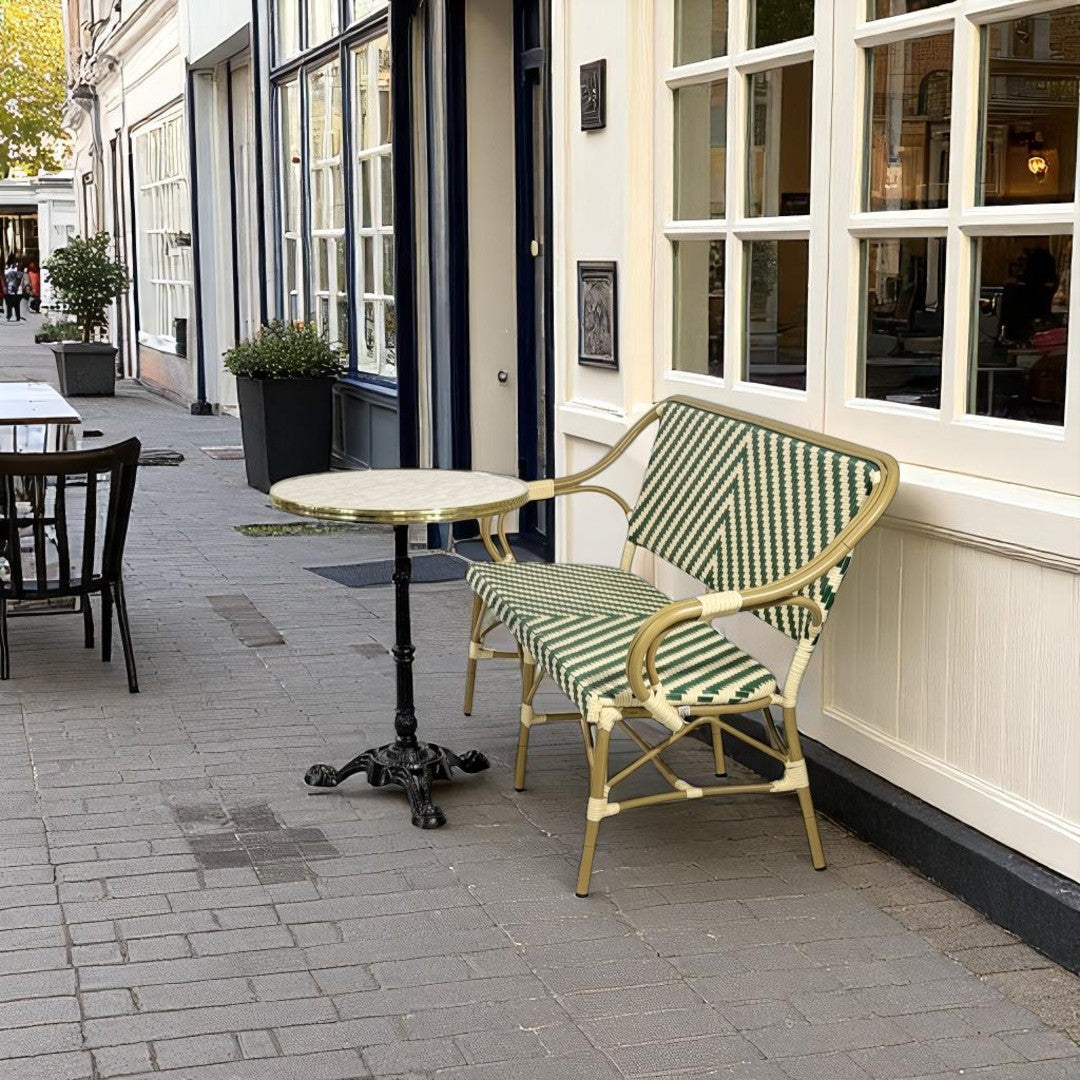 Se Cafépakke Paris med bænk grøn-beige ❤ Kæmpe udvalg i Zederkof - Køb online på udsalg og tilbud lige nu ❤ Billig fragt • Hurtig levering - Varenummer: Zederkof-846852 - Udsalg på Indendørs - Bord- og stolepakker - Cafépakker - Cafésampakker Store besparelser – op til 67% - Store besparelser på over 2.281 brands