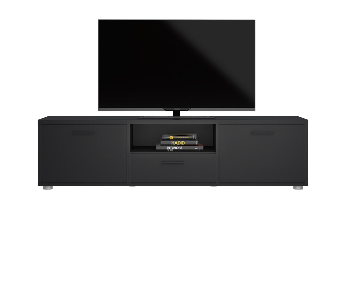Se TVILUM Media TV-bord, m. 2 låger og 1 skuffe - sort melamin/spånplade (147.2x39.8) ❤ Kæmpe udvalg i Tvilum - Køb online på udsalg og tilbud lige nu ❤ Meget billig fragt og hurtig levering: 1 - 2 hverdage - Varenummer: Boboonline-96912 og barcode / Ean: 5713035079822 på lager - Udsalg på Møbler,Borde,TV-Borde,
Møbler,
Borde,
Borde til stuen,
Dagligstue,
Sorte TV-Borde, Spar op til 51% - Over 785 kendte brands på udsalg