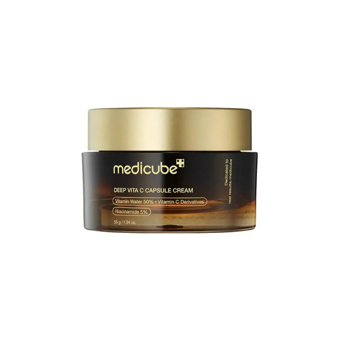 Medicube Deep Vita C Capsule Cream, ansigtscreme med kapseltekstur i 55 ml