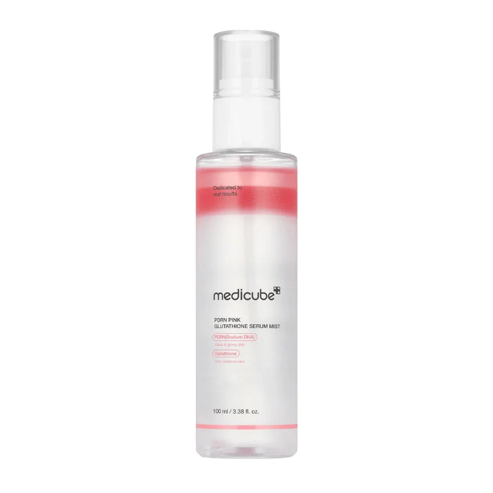 Medicube PDRN Pink Glutathione Serum Mist, 100 ml ansigtsmist i spray