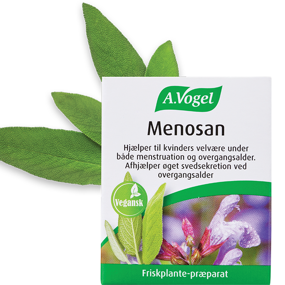 Pakning med A. Vogel Menosan tabletter, 30 stk.