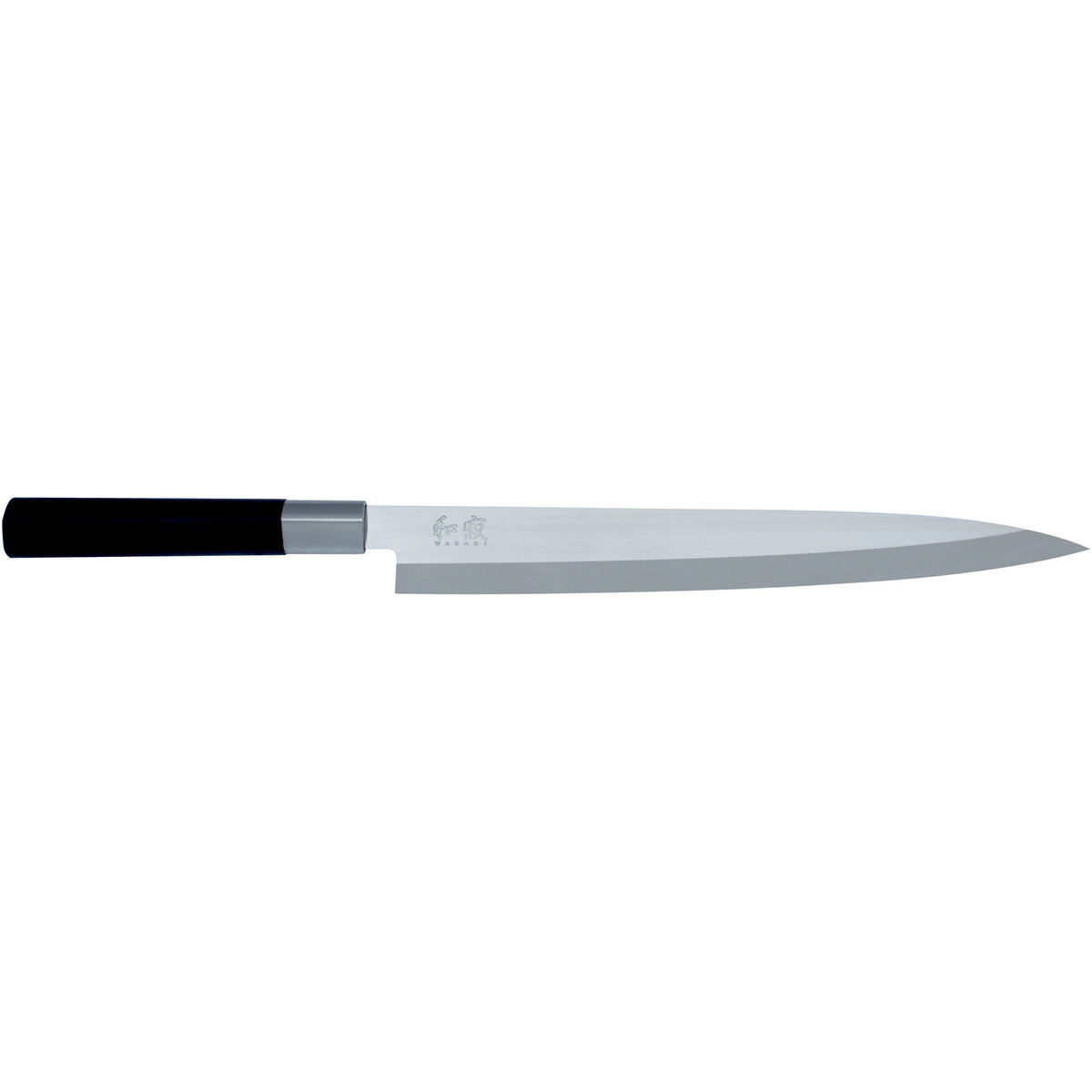 Kai Wasabi Black yanagibakniv på 24 cm til udskæring af fisk