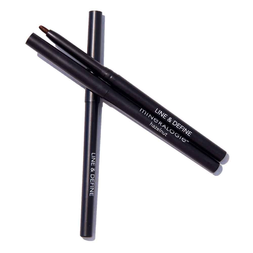 Mineralogie Eye Liner Automatic i Hazelnut, varm hasselnøddebrun eyeliner
