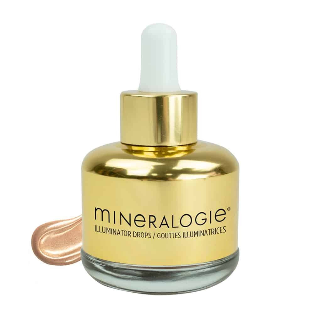 Mineralogie Illuminator Drops White & Gold, flydende highlighter