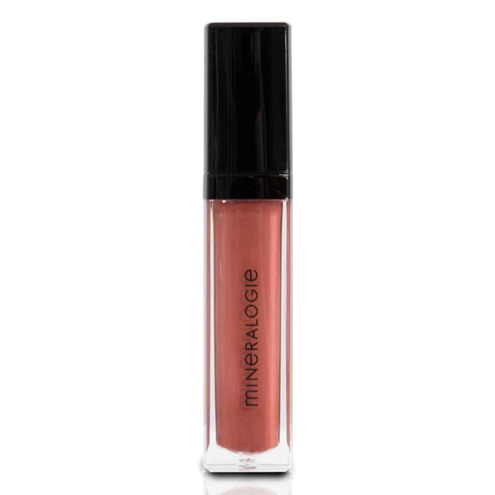 Mineralogie Lip Gloss Shell, transparent lipgloss med iriserende perlemors finish
