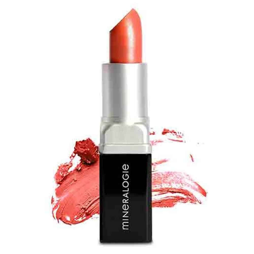 Mineralogie Lipstick Koi læbestift i varm koralrød fra Insight Cosmetics