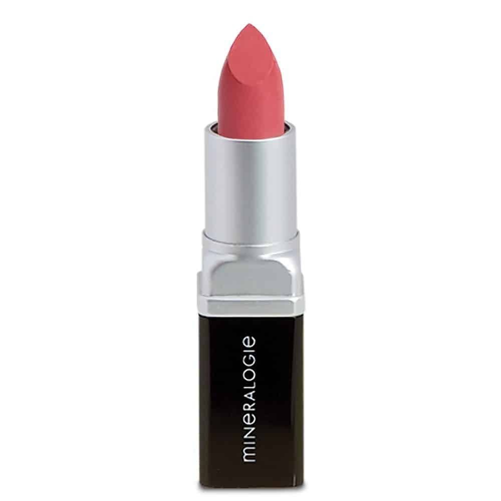 Mineralogie Lipstick Pink Lemonade mineral læbestift i frisk pink fra Insight Cosmetics