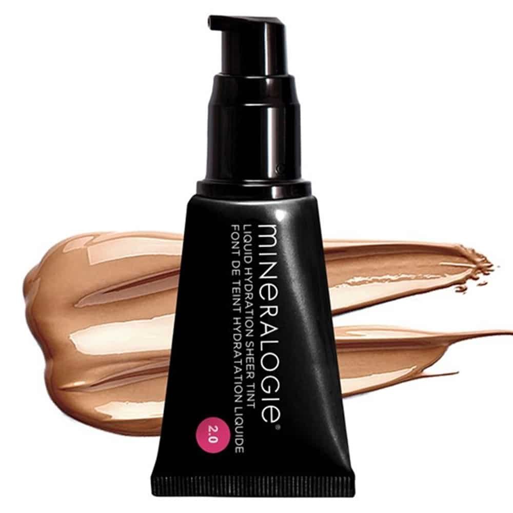 Mineralogie Liquid Hydration Foundation Brown Sugar 30 ml til medium og dybere hudtoner