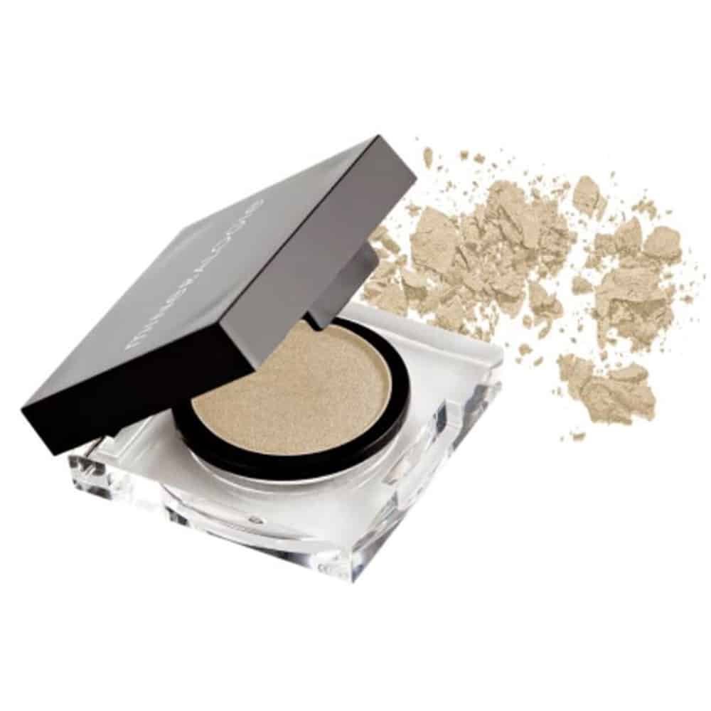 Mineralogie Pressed Eye Shadow Cameo, presset mineraløjenskygge i lys elfenbensfarve med shimmer
