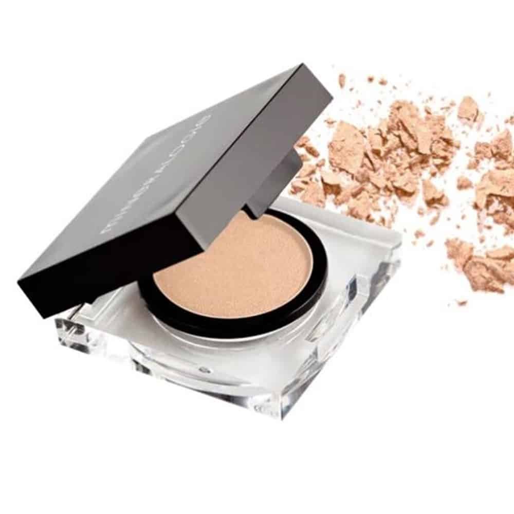 Mineralogie Pressed Eye Shadow Romance, presset mineraløjenskygge i blød romantisk rosa